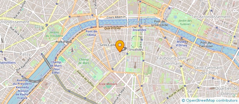 localisation de l'entreprise GALARACH HOLDING  PARIS