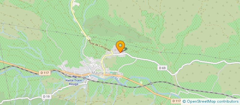 localisation de l'entreprise GALARCEY SARL  MAURY