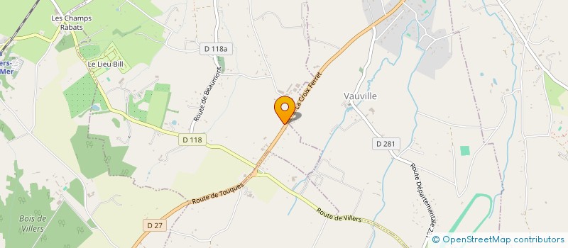 localisation de l'entreprise GALARD  BLONVILLE-SUR-MER