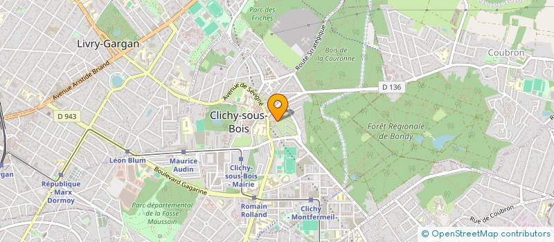localisation de l'entreprise GALASS MOOV à CLICHY-SOUS-BOIS