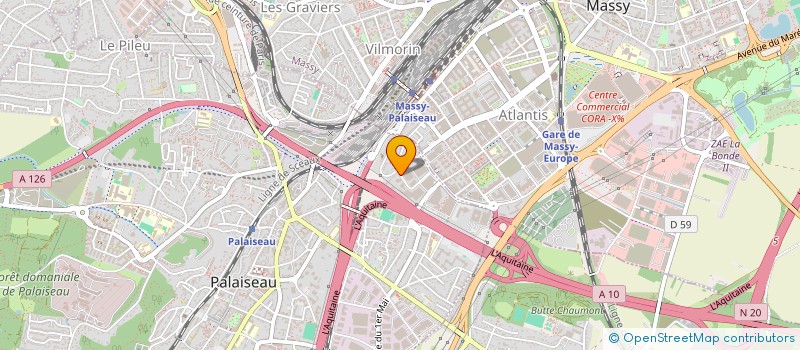 localisation de l'entreprise GALASSI FACONNAGE à PALAISEAU