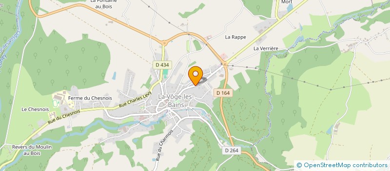 localisation de l'entreprise GALATA  XONRUPT-LONGEMER