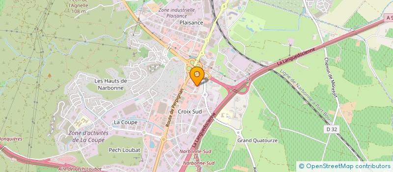 localisation de l'entreprise GALATA RESTAURANT  NARBONNE