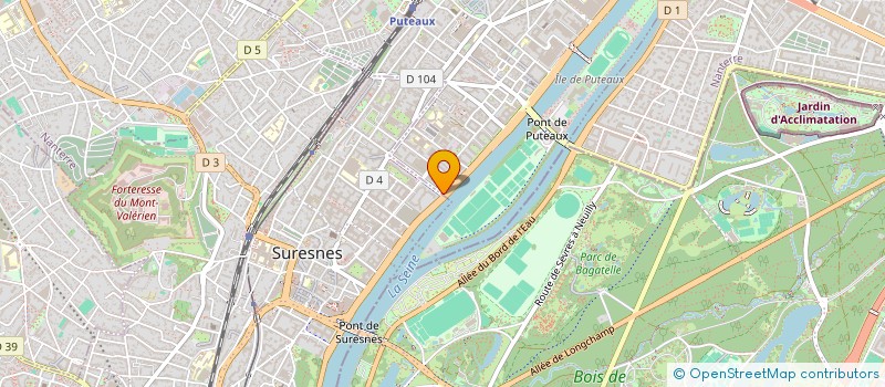 localisation de l'entreprise GALATEE à PUTEAUX