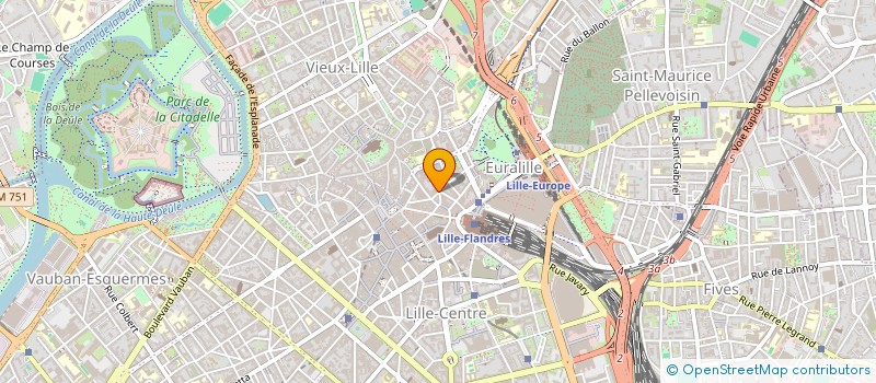 localisation de l'entreprise GALATEE à LILLE