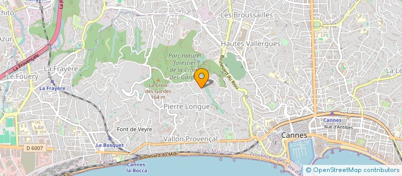 localisation de l'entreprise GALATEE  CANNES