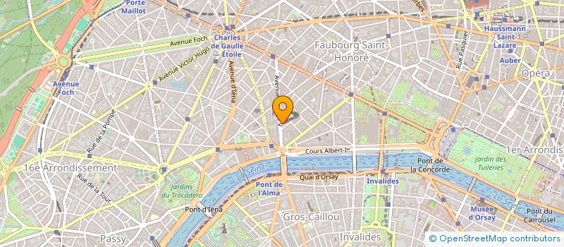 localisation de l'entreprise GALATHEE 406 à PARIS