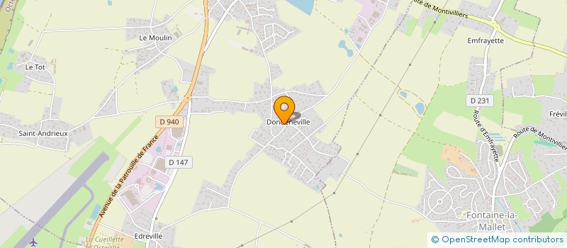 localisation de l'entreprise GALAVE  OCTEVILLE-SUR-MER