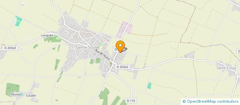 localisation de l'entreprise GALAXCIE RENOVATION  SAINTE-SOULLE