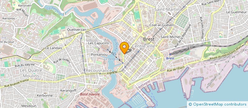 localisation de l'entreprise GALAXI FRANCE HOLDING à BREST