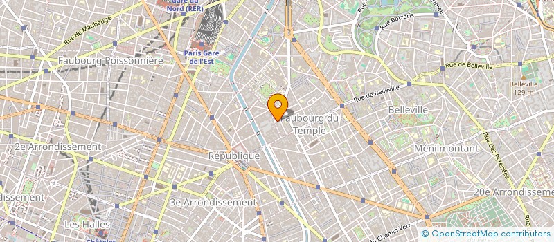 localisation de l'entreprise GALAXI-TEX à PARIS