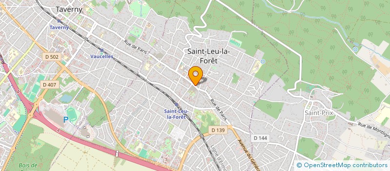 localisation de l'entreprise GALAXIA DEVELOPPEMENT à SAINT-LEU-LA-FORET