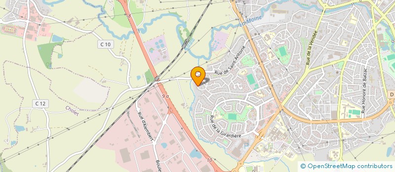 localisation de l'entreprise GALAXIAS SOLUTIONS à CHOLET