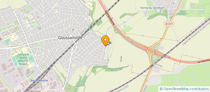 localisation de l'entreprise GALAXIE à GOUSSAINVILLE