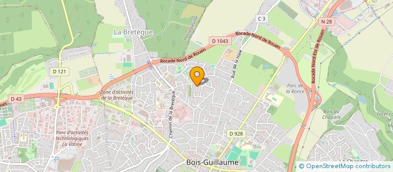 localisation de l'entreprise GALAXIE à BOIS-GUILLAUME