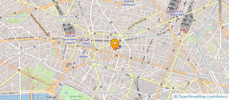 localisation de l'entreprise GALAXIE BOX  PARIS