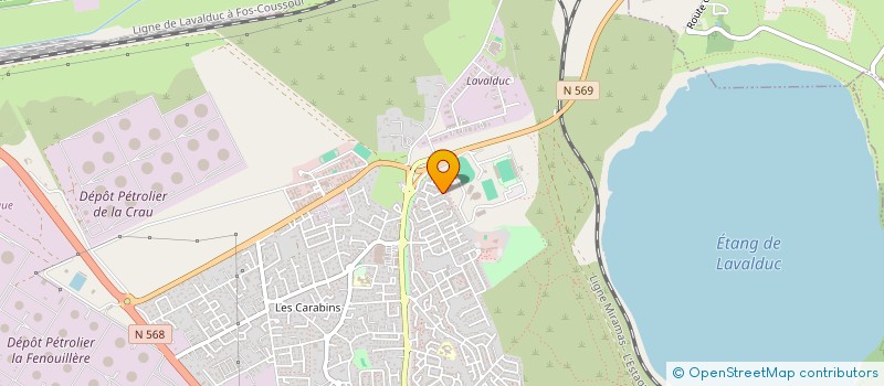 localisation de l'entreprise GALAXIE DANCE  FOS-SUR-MER