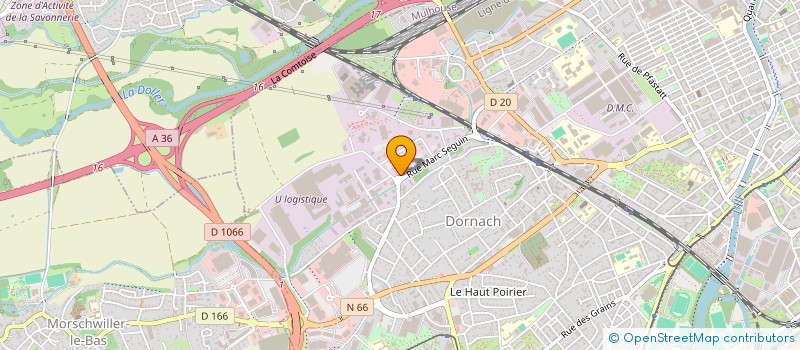 localisation de l'entreprise GALAXIE EXPERT  MULHOUSE