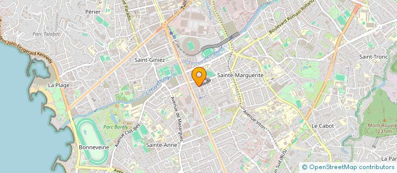 localisation de l'entreprise GALAXIE FOOD à MARSEILLE