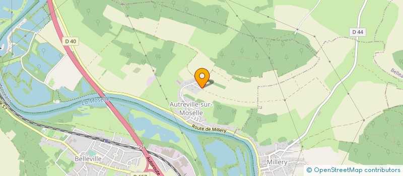 localisation de l'entreprise GALAXIE INVEST  CUSTINES