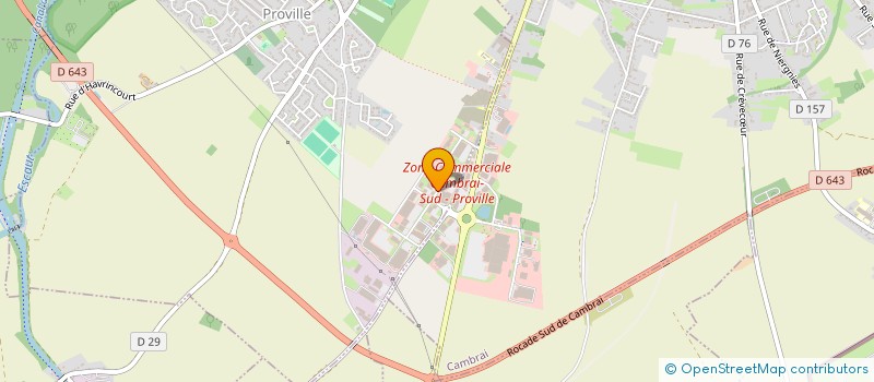 localisation de l'entreprise GALAXIE KIDS  PROVILLE