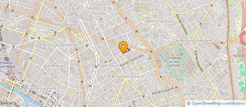 localisation de l'entreprise GALAXIE PRESSING à PARIS