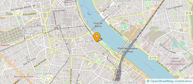 localisation de l'entreprise GALAXIE PRODUCTION à BORDEAUX