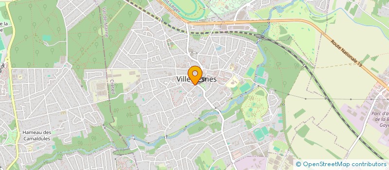 localisation de l'entreprise GALAXIE VIDEO  VILLECRESNES