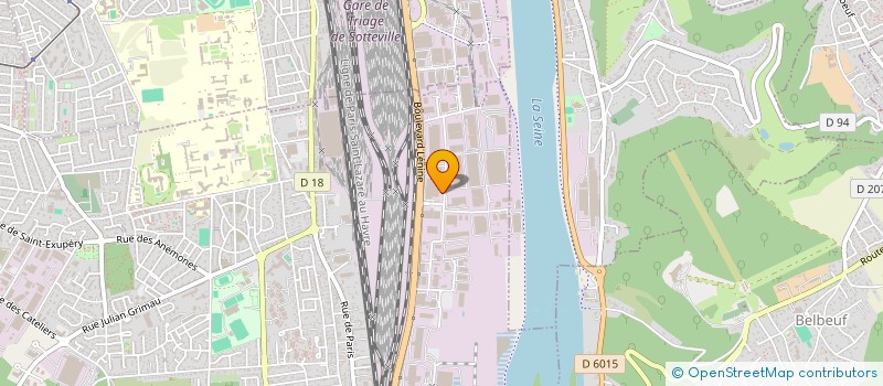 localisation de l'entreprise GALAXIMMO  SAINT-ETIENNE-DU-ROUVRAY