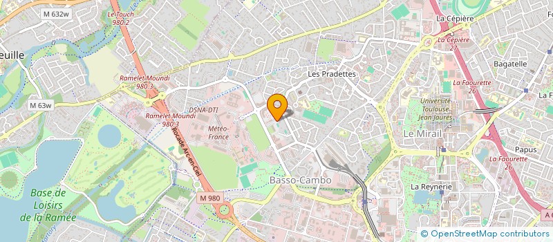 localisation de l'entreprise GALAXIO à TOULOUSE
