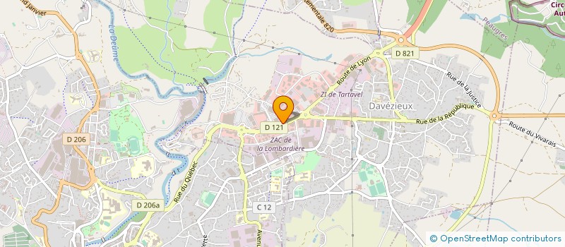 localisation de l'entreprise GALAXIPHONE à DAVEZIEUX