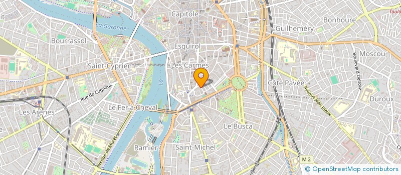 localisation de l'entreprise GALAXIS à TOULOUSE