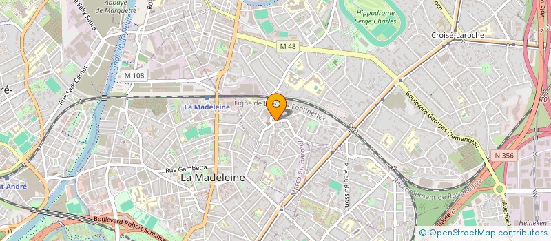 localisation de l'entreprise GALAXSEA  MARCQ-EN-BARUL