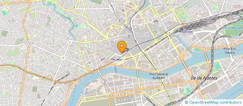 localisation de l'entreprise GALAXY à NANTES