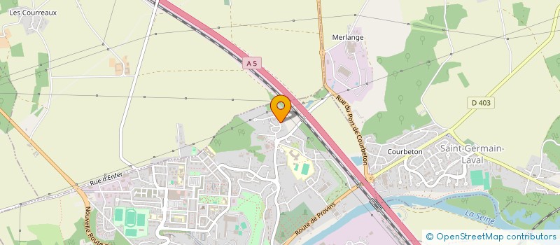 localisation de l'entreprise GALAXY AUTO  MONTEREAU-FAULT-YONNE