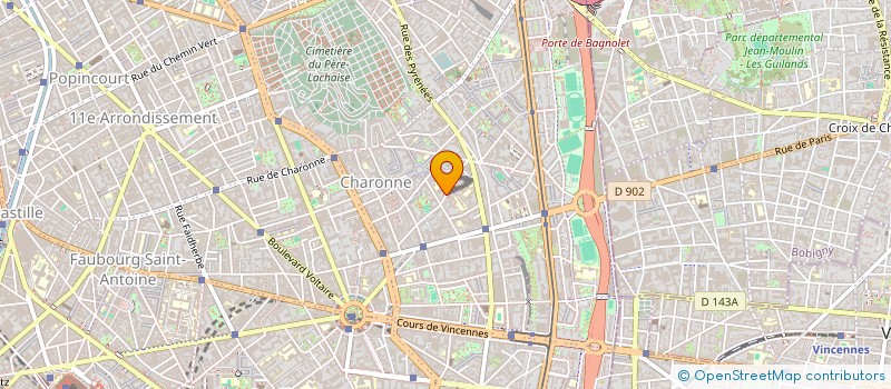 localisation de l'entreprise GALAXY MICHELE COMMUNICATION NETWORK  PARIS