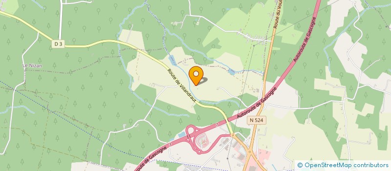 localisation de l'entreprise GALAXY RACING  LIGNAN-DE-BAZAS