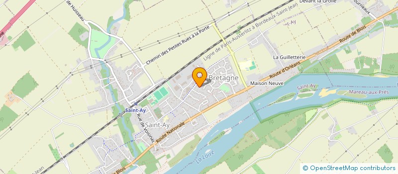 localisation de l'entreprise GALAXY RASLE à SAINT-AY