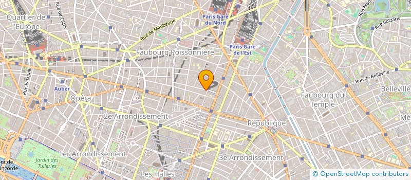 localisation de l'entreprise GALAXY TRANSPORTS EXPRESS  PARIS