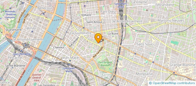 localisation de l'entreprise GALAXYH  LYON