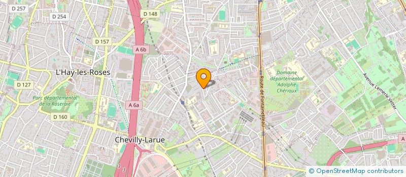 localisation de l'entreprise GALB  L'HAY-LES-ROSES