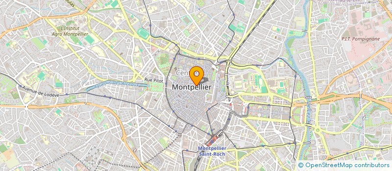 localisation de l'entreprise GALBA-SUD  MONTPELLIER
