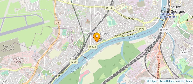 localisation de l'entreprise GALBES INVESTISSEMENT  ABLON-SUR-SEINE