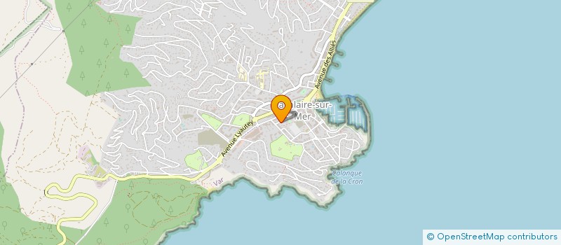 localisation de l'entreprise GALBUSERA AND CO à CAVALAIRE-SUR-MER