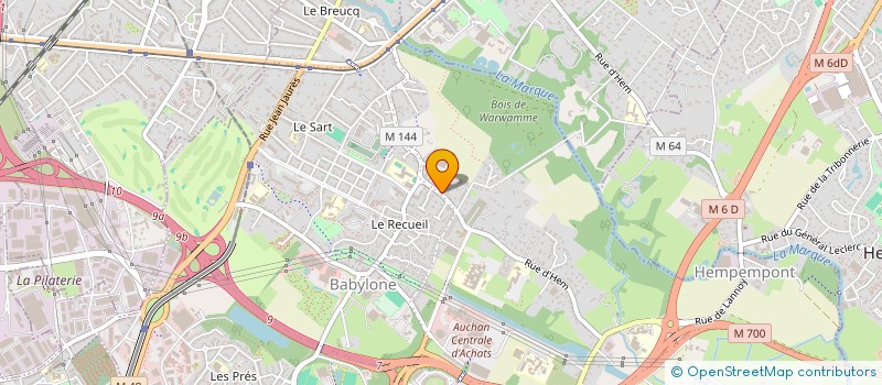 localisation de l'entreprise GALD CONSULTING à VILLENEUVE D ASCQ