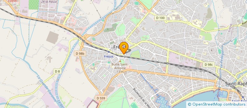 localisation de l'entreprise GALDO à FREJUS