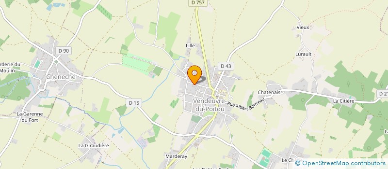 localisation de l'entreprise GALEA  SAINT-MARTIN-LA-PALLU