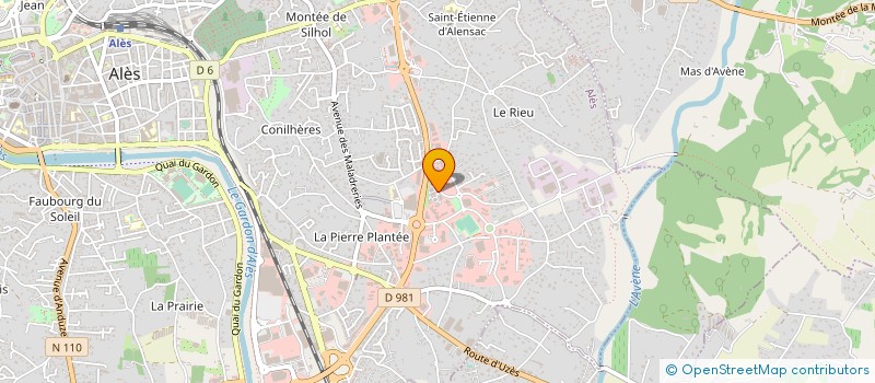 localisation de l'entreprise GALEA TECHNOLOGIES à ALES