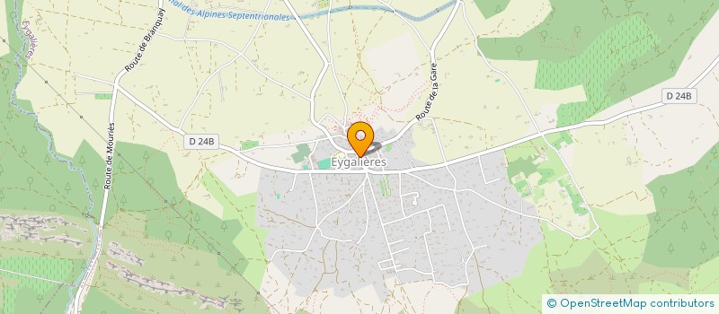 localisation de l'entreprise GALEAN  EYGALIERES