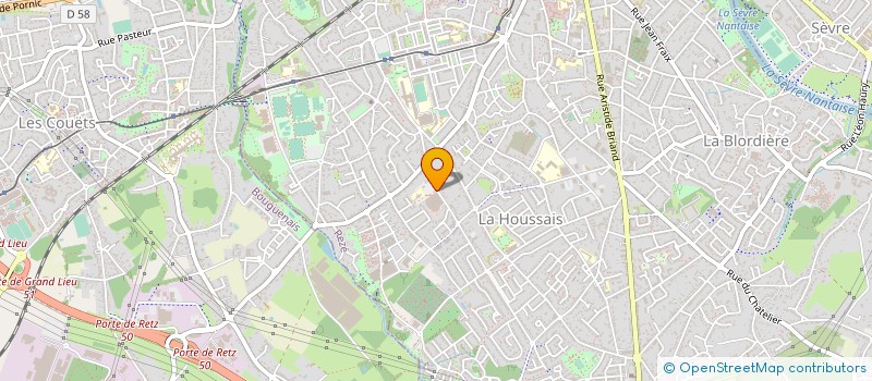 localisation de l'entreprise GALEDIS à REZE